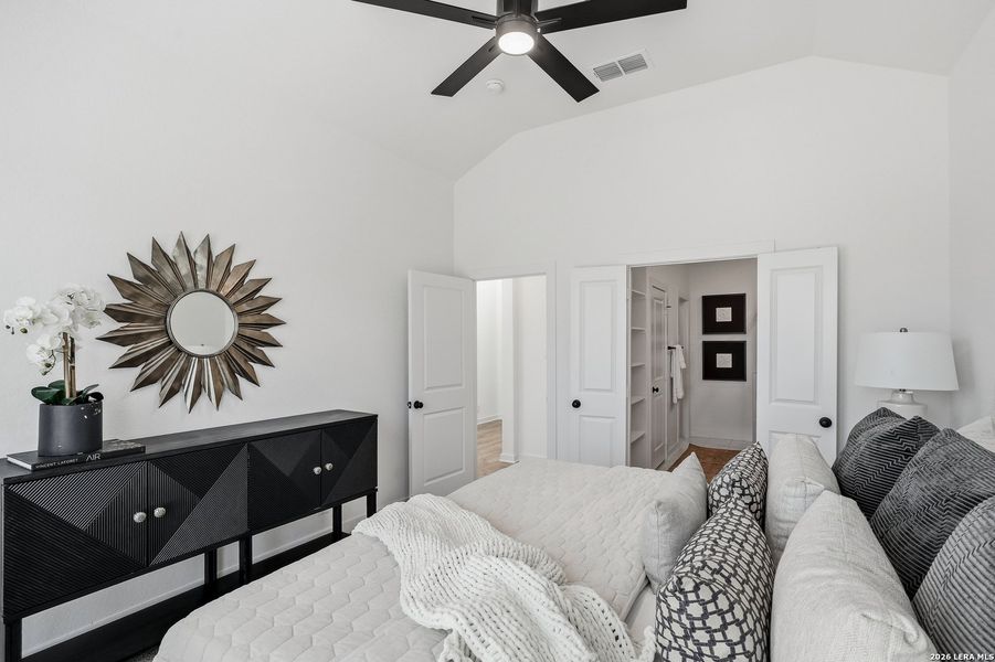 Furnished interior view inside a new home in The Crossvine, Schertz (Image 9).