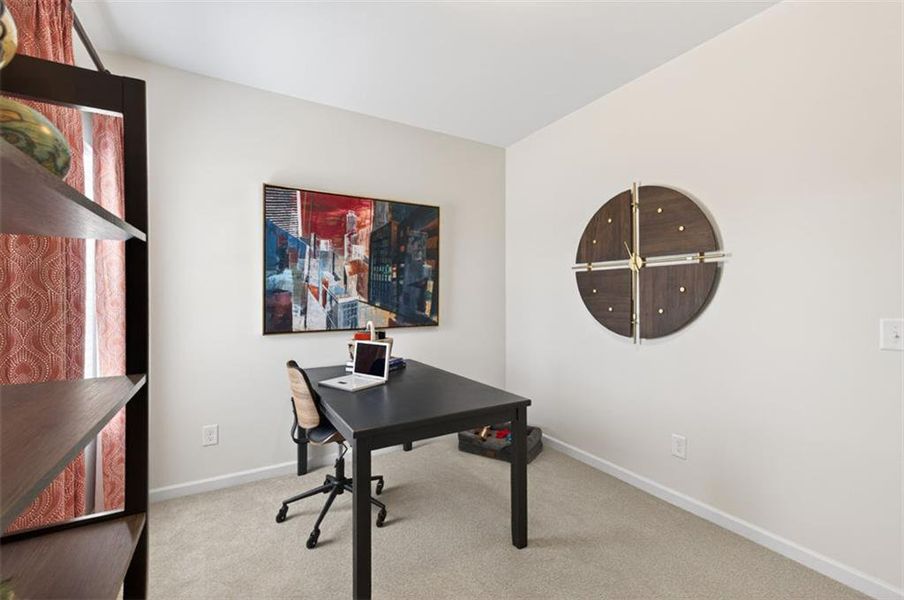 Furnished interior view inside a new home in The Stiles, Cartersville (Image 30).
