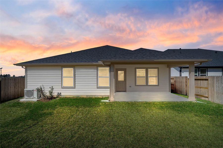 Enjoy the outdoors! The green space features an irrigation system, and plenty of space to plant, for children to play, or simply enjoying the serenity of being outdoors.