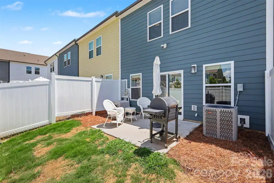 Exterior details and patio area of a home in , Clover (Image 24).