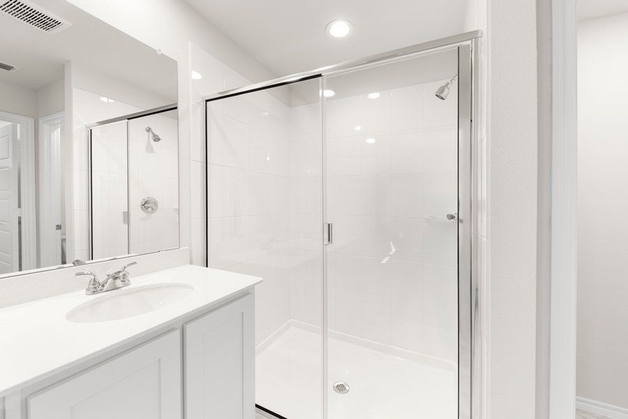 Front exterior of a new home in Sanger Circle, Sanger, TX, highlighting curb appeal (Image 17). Front exterior of a new home in Sanger Circle, Sanger, TX, highlighting curb appeal (Image 17).