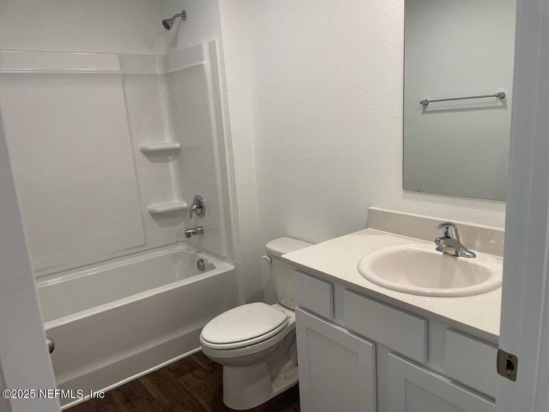Furnished interior view inside a new home in The Arbors, Jacksonville (Image 4). Furnished interior view inside a new home in The Arbors, Jacksonville (Image 4).
