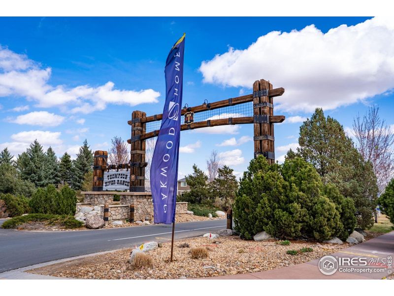 Front exterior of a new home in Thompson River Ranch, Johnstown, CO, highlighting curb appeal (Image 23). Front exterior of a new home in Thompson River Ranch, Johnstown, CO, highlighting curb appeal (Image 23).