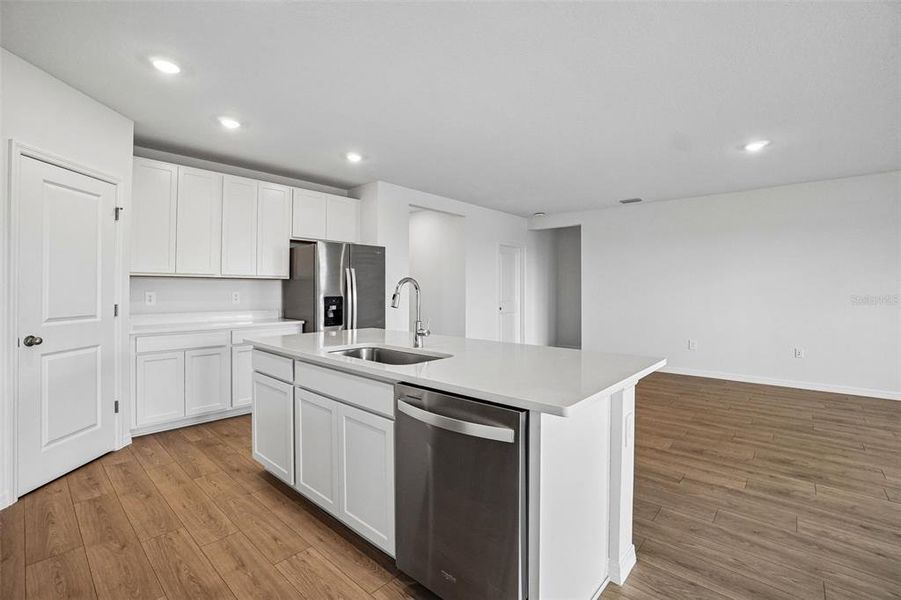 Furnished interior view inside a new home in Pine Ridge Meadows, Hudson (Image 12).