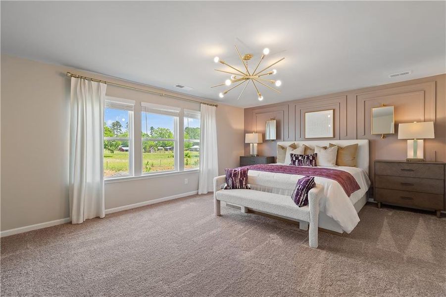 Furnished interior view inside a new home in Cooper Park, McDonough (Image 7).