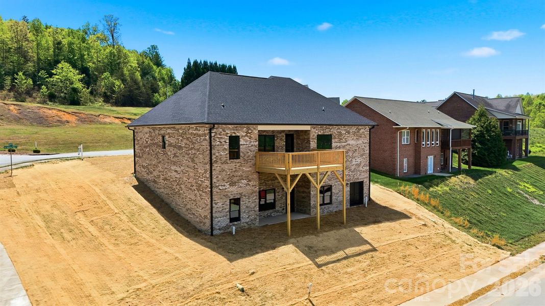 Exterior details and patio area of a home in , Lenoir (Image 25).