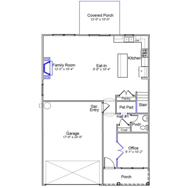 2D floor plan layout of this home in Killians Crossing, Blythewood, SC (Image 2). 2D floor plan layout of this home in Killians Crossing, Blythewood, SC (Image 2).