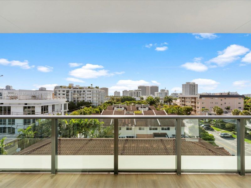 East Facing Views of Bay Harbor and Bal Harbour Skyline