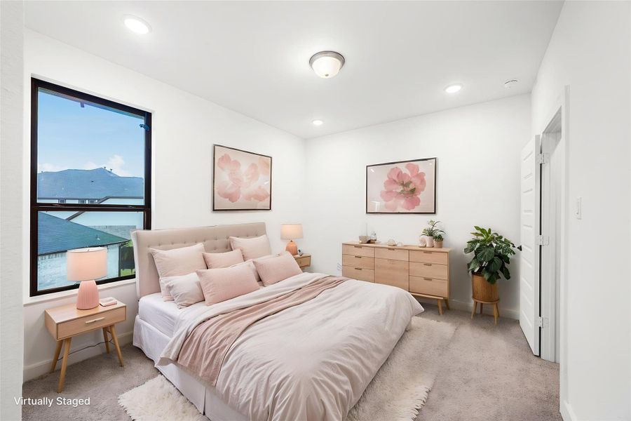 Furnished interior view inside a new home in Harvest Green, Richmond (Image 14).