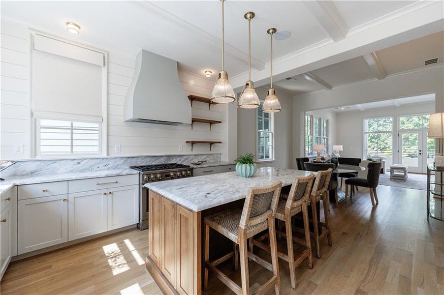 Furnished interior view inside a new home in Delmont, Atlanta (Image 35).