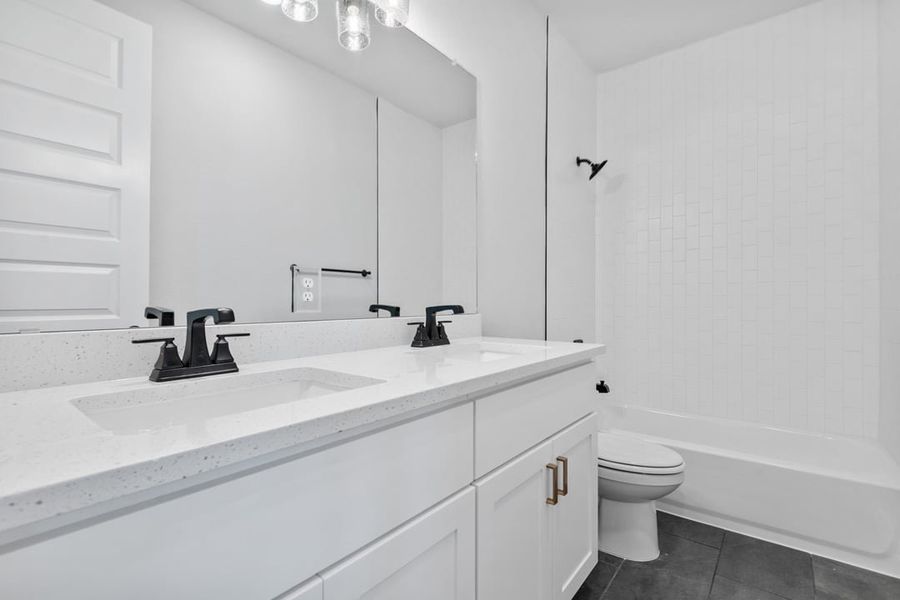 Furnished interior view inside a new home in Lagos Reserve, Manor (Image 16). Furnished interior view inside a new home in Lagos Reserve, Manor (Image 16).