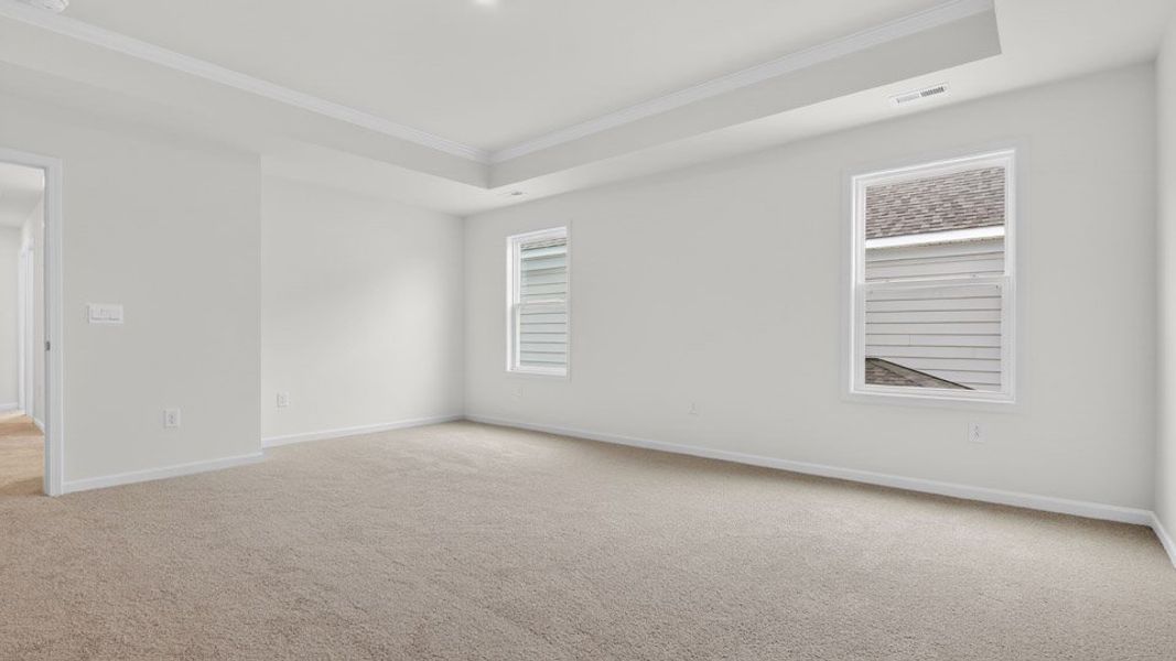 Spacious, unfurnished interior of a new home in Madden West, Fuquay Varina (Image 20).