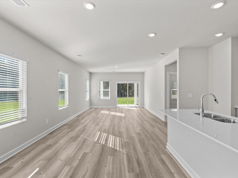 Spacious, unfurnished interior of a new home in The Farm at Wells Creek - Heritage Collection, Gray Court (Image 8).