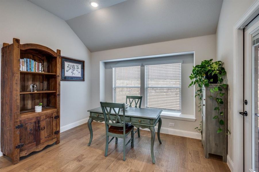 Furnished interior view inside a new home in Glenwood Meadows, Denton (Image 5).