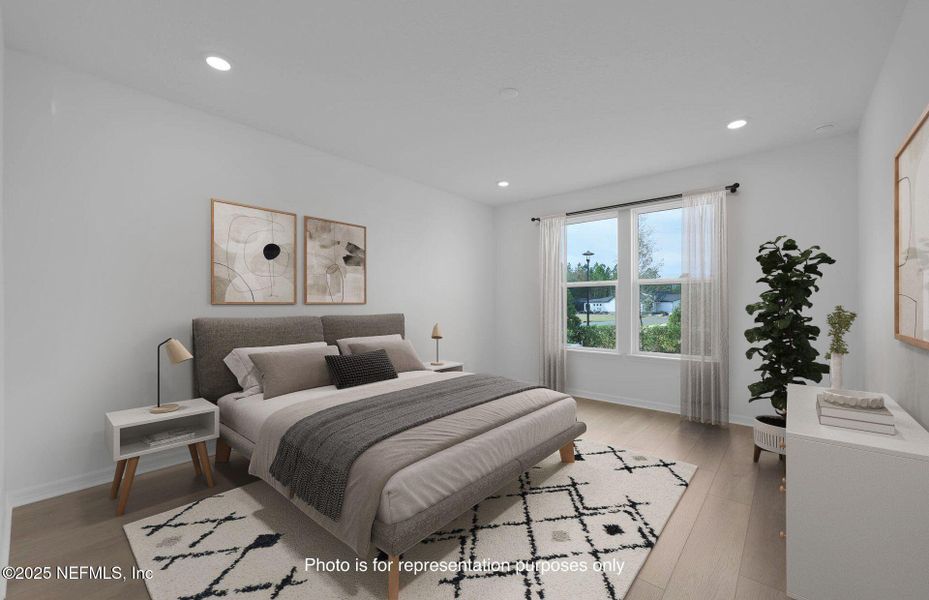 Furnished interior view inside a new home in Del Webb Saint Johns, St. Johns (Image 6).