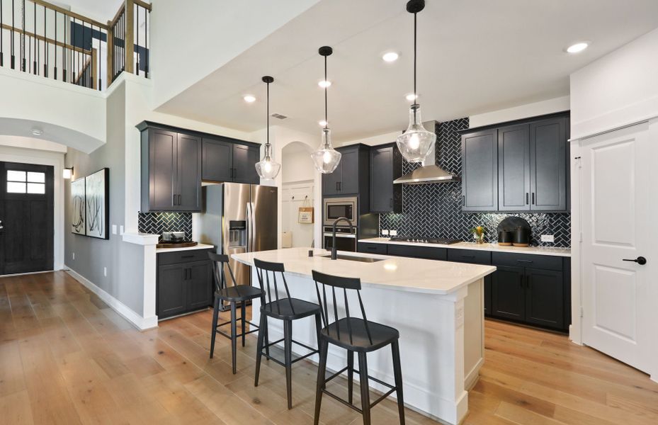 Representative furnished interior of a home built from the Amherst by Pulte Homes in Arabella on the Prairie, Richmond (Image 17). Representative furnished interior of a home built from the Amherst by Pulte Homes in Arabella on the Prairie, Richmond (Image 17).