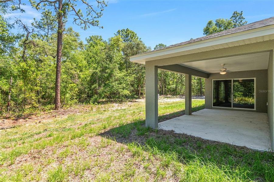 Exterior details and patio area of a home in , Dunnellon (Image 28).