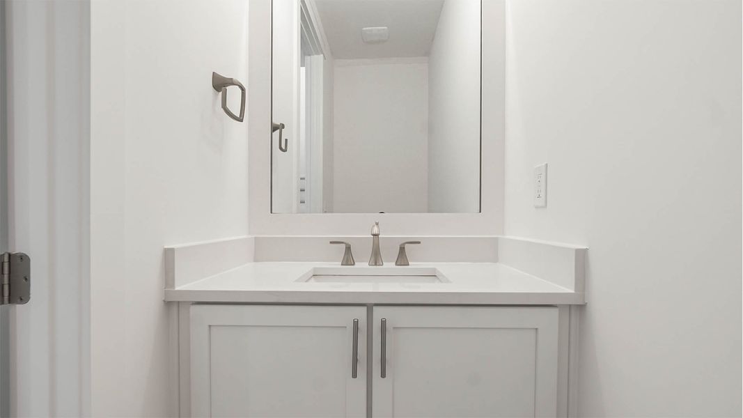 Representative unfurnished interior of a home built from the Trenton by D.R. Horton in Parkside, Santa Rosa Beach (Image 15).