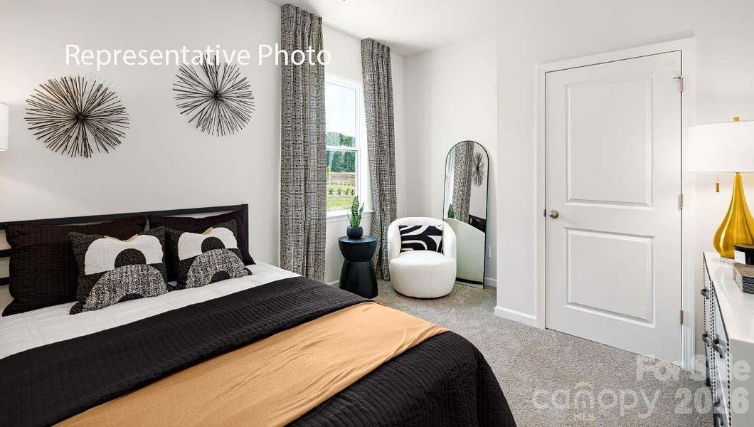 Furnished interior view inside a new home in Brandon Creek, Gastonia (Image 16).