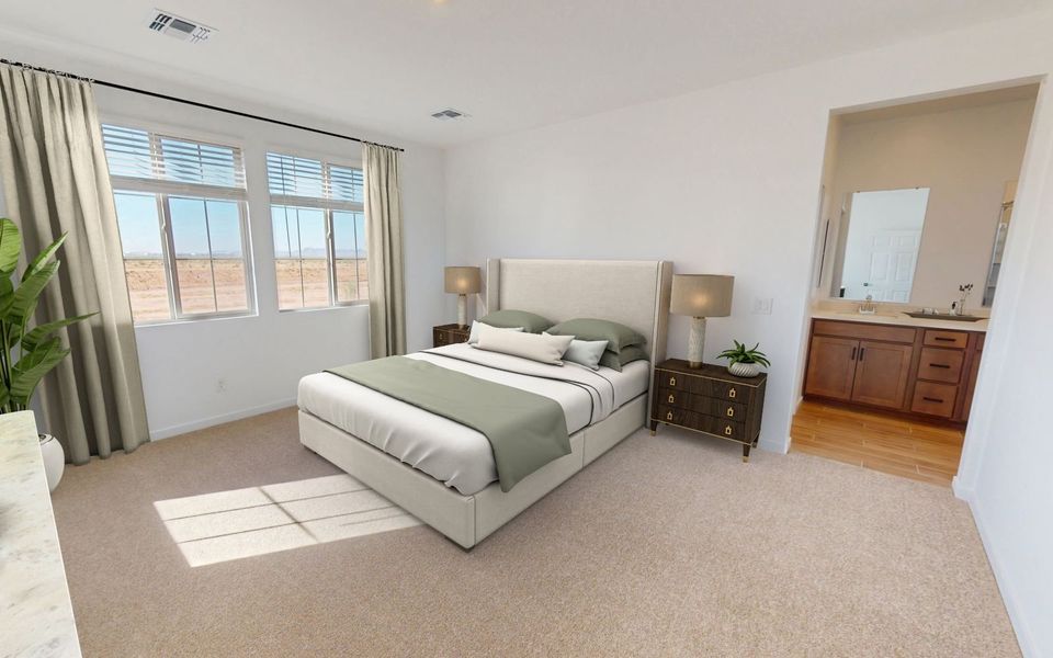 Representative furnished interior of a home built from the Poppy by Brookfield Residential in Blossom Rock, Apache Junction (Image 14). Representative furnished interior of a home built from the Poppy by Brookfield Residential in Blossom Rock, Apache Junction (Image 14).