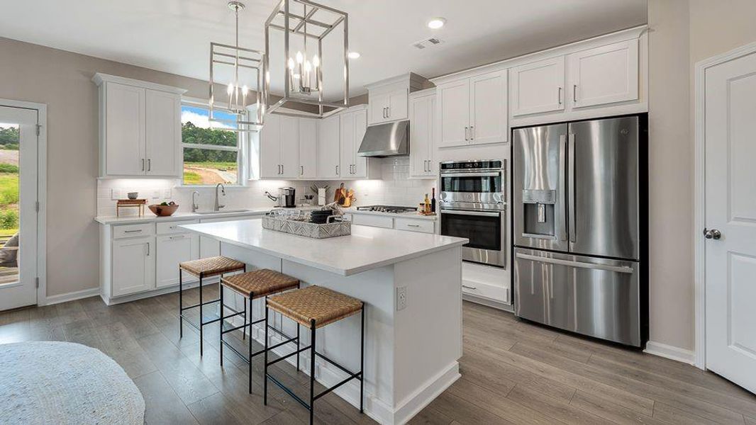 Furnished interior view inside a new home in Stratford Hills, Ball Ground (Image 3).