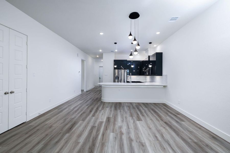Under counter and under cabinet lighting.