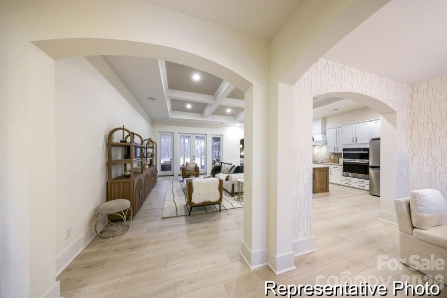Furnished interior view inside a new home in Huntington Hills, Lincolnton (Image 4).
