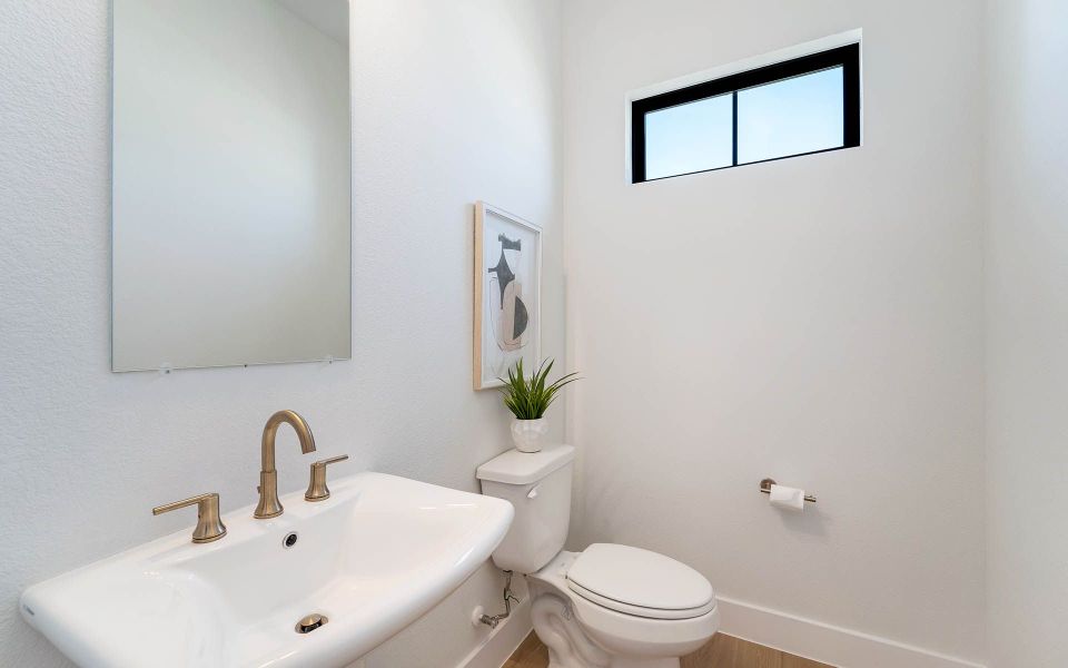 Furnished interior view inside a new home in Solterra, Mesquite (Image 38).