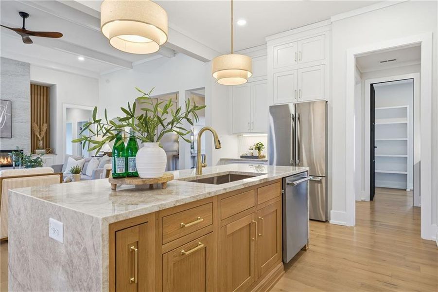 Furnished interior view inside a new home in , Canton (Image 3). Furnished interior view inside a new home in , Canton (Image 3).