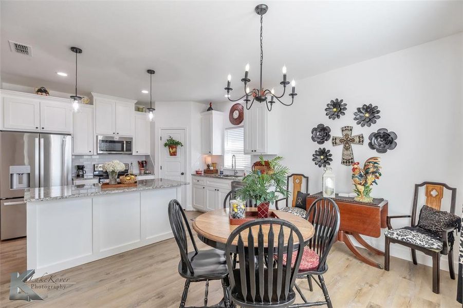 Furnished interior view inside a new home in , Abilene (Image 17). Furnished interior view inside a new home in , Abilene (Image 17).
