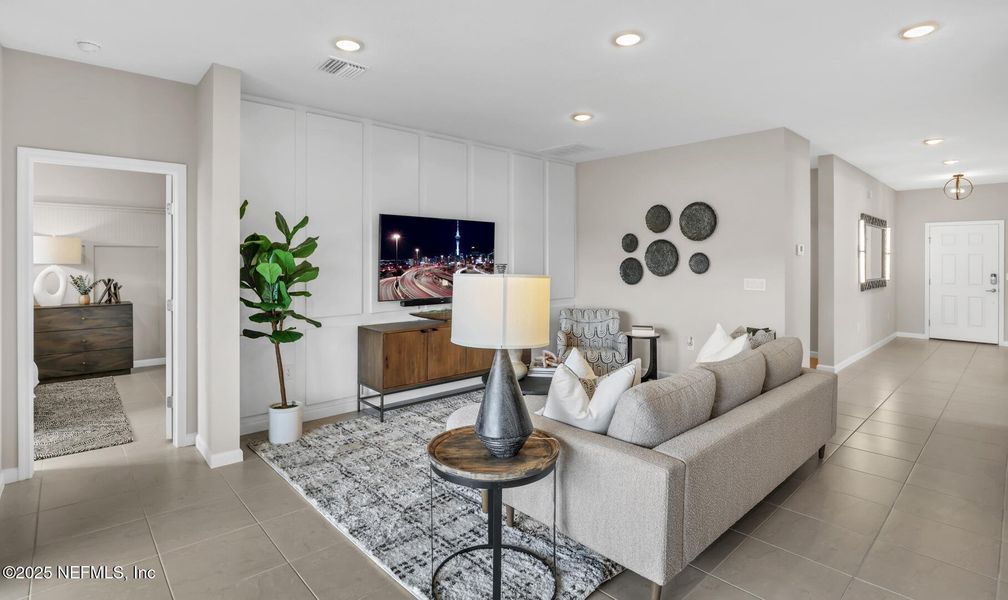 Furnished interior view inside a new home in , Palm Coast (Image 6).