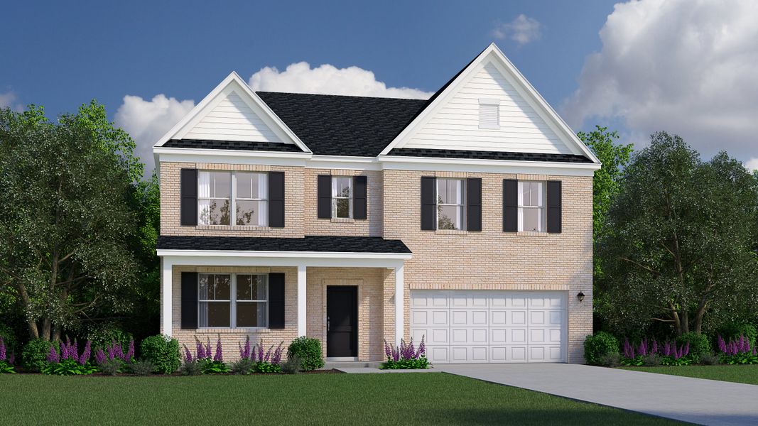 Representative exterior photo of a completed home built from the Saluda by Veranda Homes in Heritage Bay, Sumter, SC (Image 21).