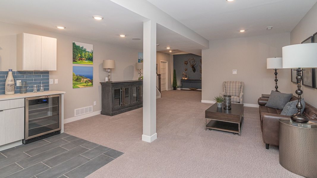 Representative furnished interior of a home built from the The Natural by Norfolk Homes in Coronado Estates, Jackson (Image 57).