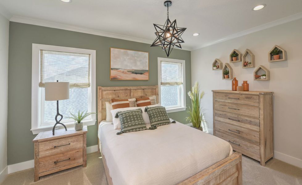 Furnished interior view inside a new home in Seven Pines, Jacksonville (Image 36).