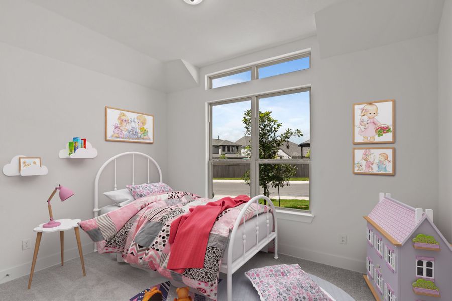 Representative furnished interior of a home built from the Axtell by Pulte Homes in Corley Farms, Boerne (Image 8).