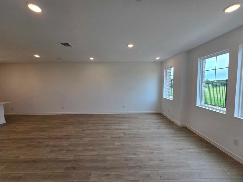 Family Room Construction Progress