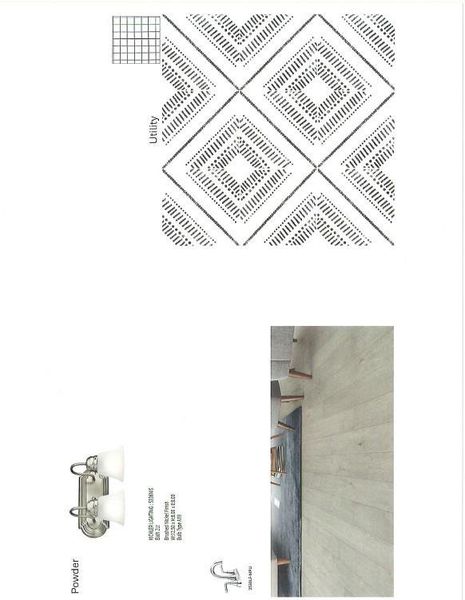 Sample of building materials used in homes in Harvest Green - Final Opportunities, Missouri City (Image 11).