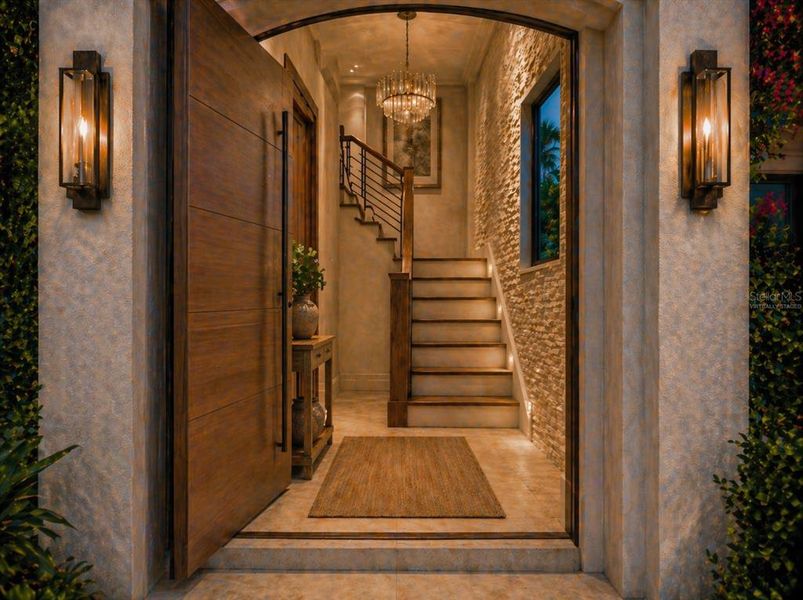 Exterior details and patio area of a home in , Treasure Island (Image 3).