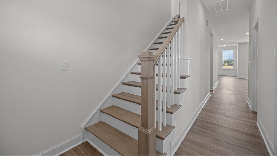 The Fairfield Plan by DRB Homes in McBride Indian Trail, NC - Entry