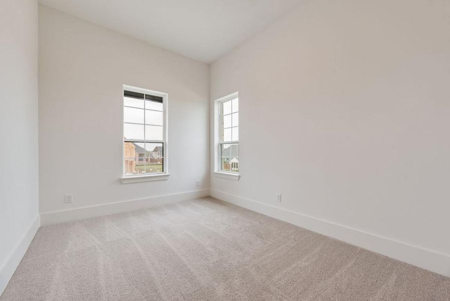 Spacious, unfurnished interior of a new home in Park Place, Prosper (Image 32). Spacious, unfurnished interior of a new home in Park Place, Prosper (Image 32).