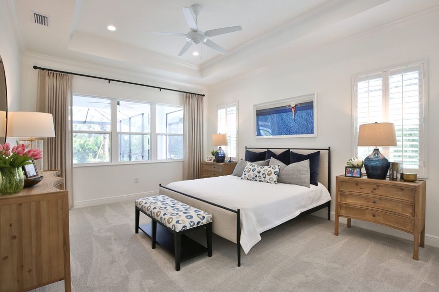 Furnished interior view inside a new home in Windward, Lakewood Ranch (Image 26).