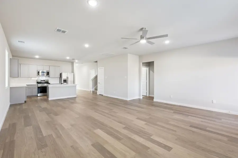 Open First Floor in the Haylee home plan by Trophy Signature Homes - REPRESENTATIVE PHOTO