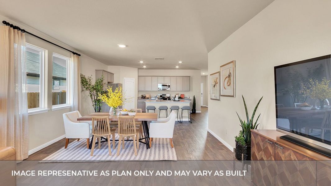 Furnished interior view inside a new home in Talavera, Kyle (Image 22).