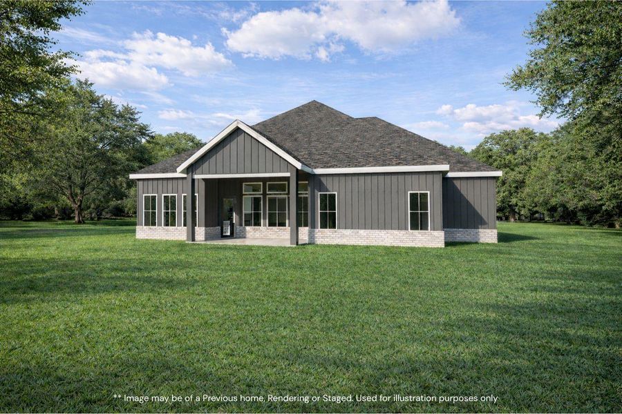 Exterior details and patio area of a home in , Willis (Image 3). Exterior details and patio area of a home in , Willis (Image 3).