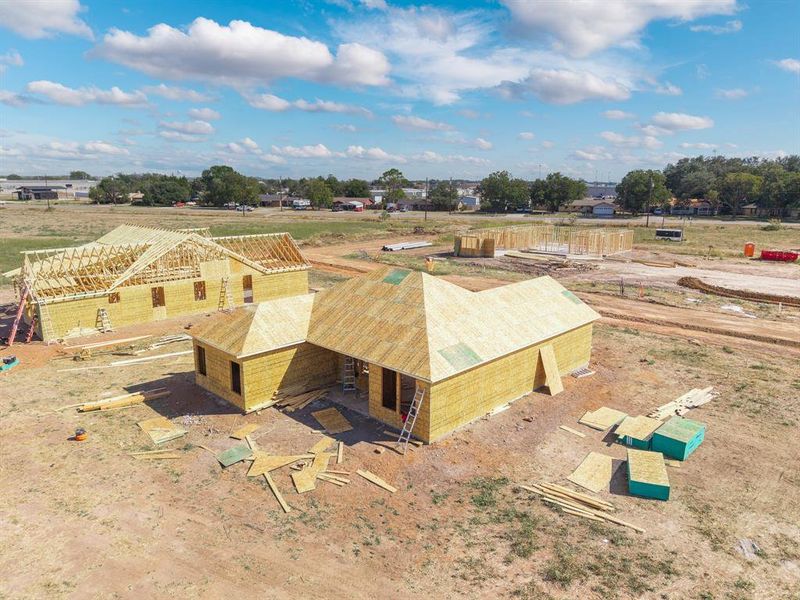 In-progress construction of a new home in , Early, TX (Image 13).