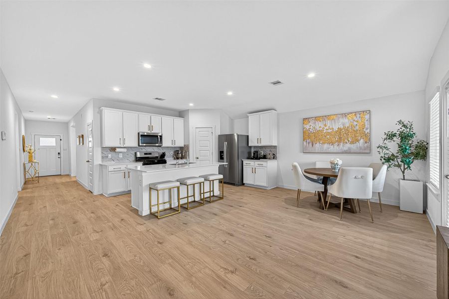 Furnished interior view inside a new home in , Katy (Image 35). Furnished interior view inside a new home in , Katy (Image 35).