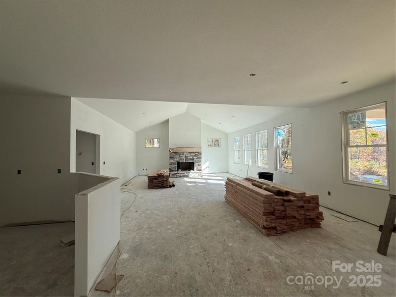 Furnished interior view inside a new home in , Flat Rock (Image 4).