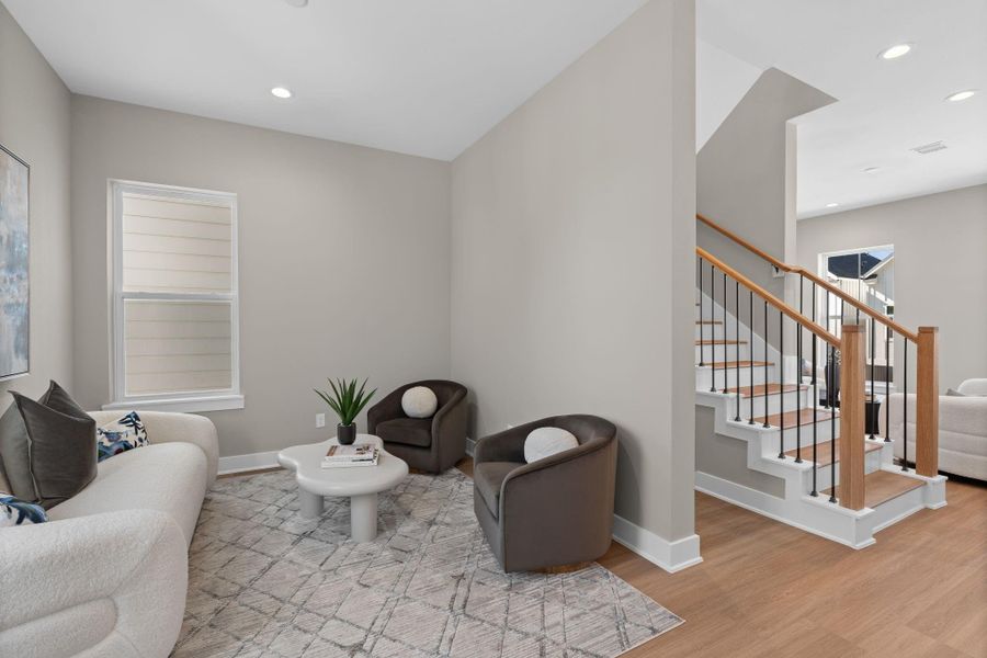 Furnished interior view inside a new home in , Houston (Image 27).