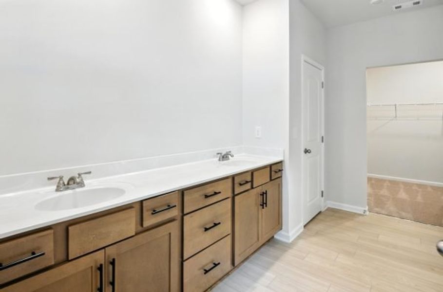 Representative furnished interior of a home built from the Orchard by Piedmont Residential in Villages at Cedar Hill, Dallas (Image 7).