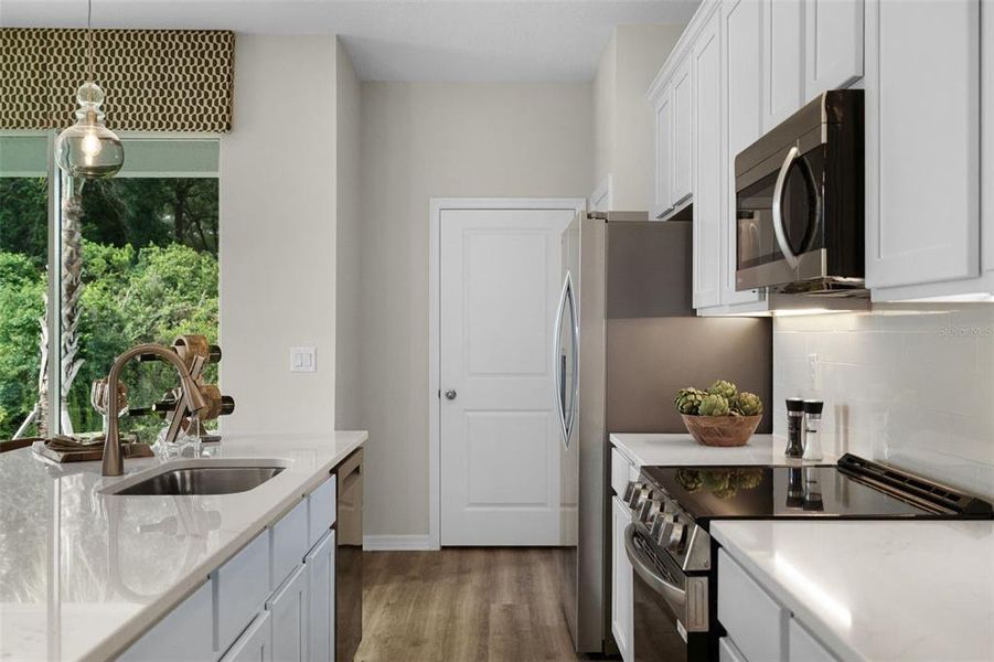 Furnished interior view inside a new home in Delaney Reserve, Deland (Image 36).
